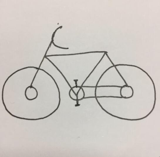 自行车简笔画自行车的简笔画怎么画（记得收藏）